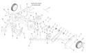 Drive & Auger Assembly Diagram and Parts List for 31AM2P5B 2009 Troy-Bilt Snow Blower