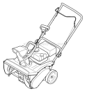 Quick Reference Diagram and Parts List for 31AM2P5B 2009 Troy-Bilt Snow Blower
