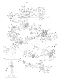 Engine Assembly 365-Sub Diagram and Parts List for 31AM62N2 2009 Troy-Bilt Snow Blower