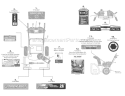 Part Location Diagram of 777I23015 Husky LABEL-SNOW P PANEL