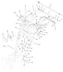 Part Location Diagram of 749-0951A? Husky HANDLE-LOWER SNOW