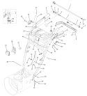 Part Location Diagram of 931-05001 Husky PANEL ASM-HANDLE T