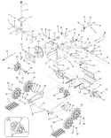 Part Location Diagram of 784-5648A-4033 MTD Cover-frame:track fl