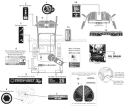 Label Map Diagram and Parts List for 31AM73R3711 2012 Troy-Bilt Snow Blower