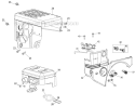 Muffler and Air Housing Diagram and Parts List for 31AM73R3711 2012 Troy-Bilt Snow Blower