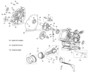 Crankcase Diagram and Parts List for 31AM73R3766 2012 Troy-Bilt Snow Blower