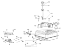 Fuel Tank and Mounting Diagram and Parts List for 31AM73R3766 2012 Troy-Bilt Snow Blower