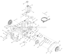 Auger & Drive System Diagram and Parts List for 31AS2B5-766 2007 Troy-Bilt Snow Blower