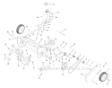 Drive System & Auger Assembly Diagram and Parts List for 31AS2P5C 2010 Troy-Bilt Snow Blower