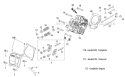 Cylinder Head Diagram and Parts List for 31AS2T5F711 2012 Troy-Bilt Snow Blower