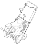 Quick Reference Diagram and Parts List for 31AS2T5F711 2012 Troy-Bilt Snow Blower