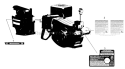 270-Ju Label Map Diagram and Parts List for 31AS2T5F766 2011 Troy-Bilt Snow Blower