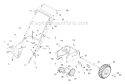 Part Location Diagram of 946-04256 Husky CABLE:CLUTCH