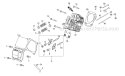 265-Su-11 Cylinder Head Diagram and Parts List for 31AS62N2711 2011 Troy-Bilt Snow Blower