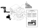 265-Su-11 Label Map Diagram and Parts List for 31AS62N2711 2011 Troy-Bilt Snow Blower