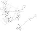 Standard 2-Way Chute Diagram and Parts List for 31AS62N2711 2012 Troy-Bilt Snow Blower