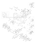 Auger & Housing Diagram and Parts List for 31AS62N2 2010 Troy-Bilt Snow Blower