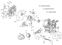 Crankcase Diagram and Parts List for 31AS63N2766 2012 Troy-Bilt Snow Blower
