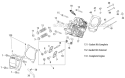 Cylinder Head Diagram and Parts List for 31AS63N2766 2012 Troy-Bilt Snow Blower