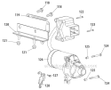 Starter Diagram and Parts List for 31AS63N2766 2012 Troy-Bilt Snow Blower