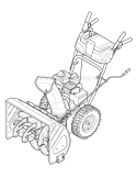 Quick Reference As6B Diagram and Parts List for 31AS6BN2766 2007 Troy-Bilt Snow Blower