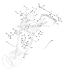 N, P & Q-Style Panel Diagram and Parts List for 31BM63P3711 2011 Troy-Bilt Snow Blower