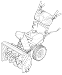 Quick Reference Storm 2620 Diagram and Parts List for 31BM63P3711 2011 Troy-Bilt Snow Blower