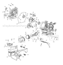 370-Sub-11 Crankcase Diagram and Parts List for 31BM63P3711 2011 Troy-Bilt Snow Blower