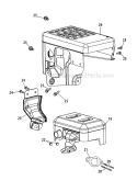 370-Sub-11 Muffler Diagram and Parts List for 31BM63P3766 2011 Troy-Bilt Snow Blower