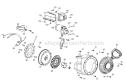 370-Sub-11 Starter Assembly & Blower Housing Diagram and Parts List for 31BM63P3766 2011 Troy-Bilt Snow Blower