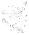 Auger & Housing Diagram and Parts List for 31BM63P3 2010 Troy-Bilt Snow Blower