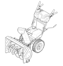 Quick Reference Storm2620 Diagram and Parts List for 31BM63P3 2010 Troy-Bilt Snow Blower