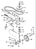 Page C Diagram and Parts List for 34022  Troy-Bilt Cultivator