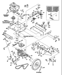 Page B Diagram and Parts List for 34037 S/N 01-- Troy-Bilt Lawn Mower