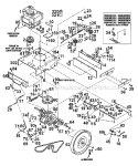 Page B Diagram and Parts List for 34038 S/N 01-- Troy-Bilt Lawn Mower