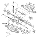 Page E Diagram and Parts List for 34038 S/N 0200101-0299999 Troy-Bilt Lawn Mower