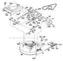 Page C Diagram and Parts List for 34039 S/N 01-- Troy-Bilt Lawn Mower