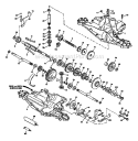 Page E Diagram and Parts List for 34039 S/N 0200101-029999 Troy-Bilt Lawn Mower