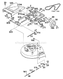Page C Diagram and Parts List for 34067 S/N 0100101-0199999 Troy-Bilt Lawn Mower