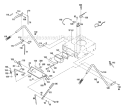 Page D Diagram and Parts List for 34069 S/N 0100101-0199999 Troy-Bilt Lawn Mower