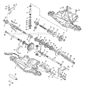 Page E Diagram and Parts List for 34069 S/N 0100101-0199999 Troy-Bilt Lawn Mower
