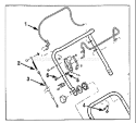Page A Diagram and Parts List for 34313 S/N 0100101-0299999 Troy-Bilt Lawn Mower