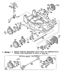 Page B Diagram and Parts List for 34313 S/N 0100101-0299999 Troy-Bilt Lawn Mower