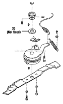 Page C Diagram and Parts List for 34313 S/N 0100101-0299999 Troy-Bilt Lawn Mower