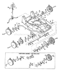 Page A Diagram and Parts List for 34320C CARB - S/N 0100101-1199999 Troy-Bilt Lawn Mower