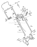 Page D Diagram and Parts List for 34320C CARB - S/N 0100101-1199999 Troy-Bilt Lawn Mower
