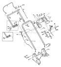 Page E Diagram and Parts List for 34323 S/N 0100101-0199999 Troy-Bilt Lawn Mower