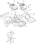 Page C Diagram and Parts List for 34344 S/N 1100101-1199999 Troy-Bilt Lawn Mower