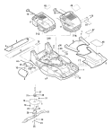 Page C Diagram and Parts List for 34345  Troy-Bilt Lawn Mower