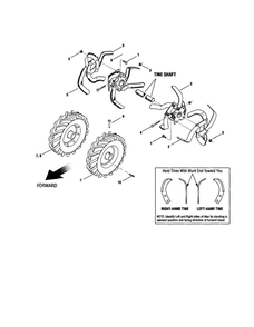 Part Location Diagram of 734-04162 Husky HKY PART